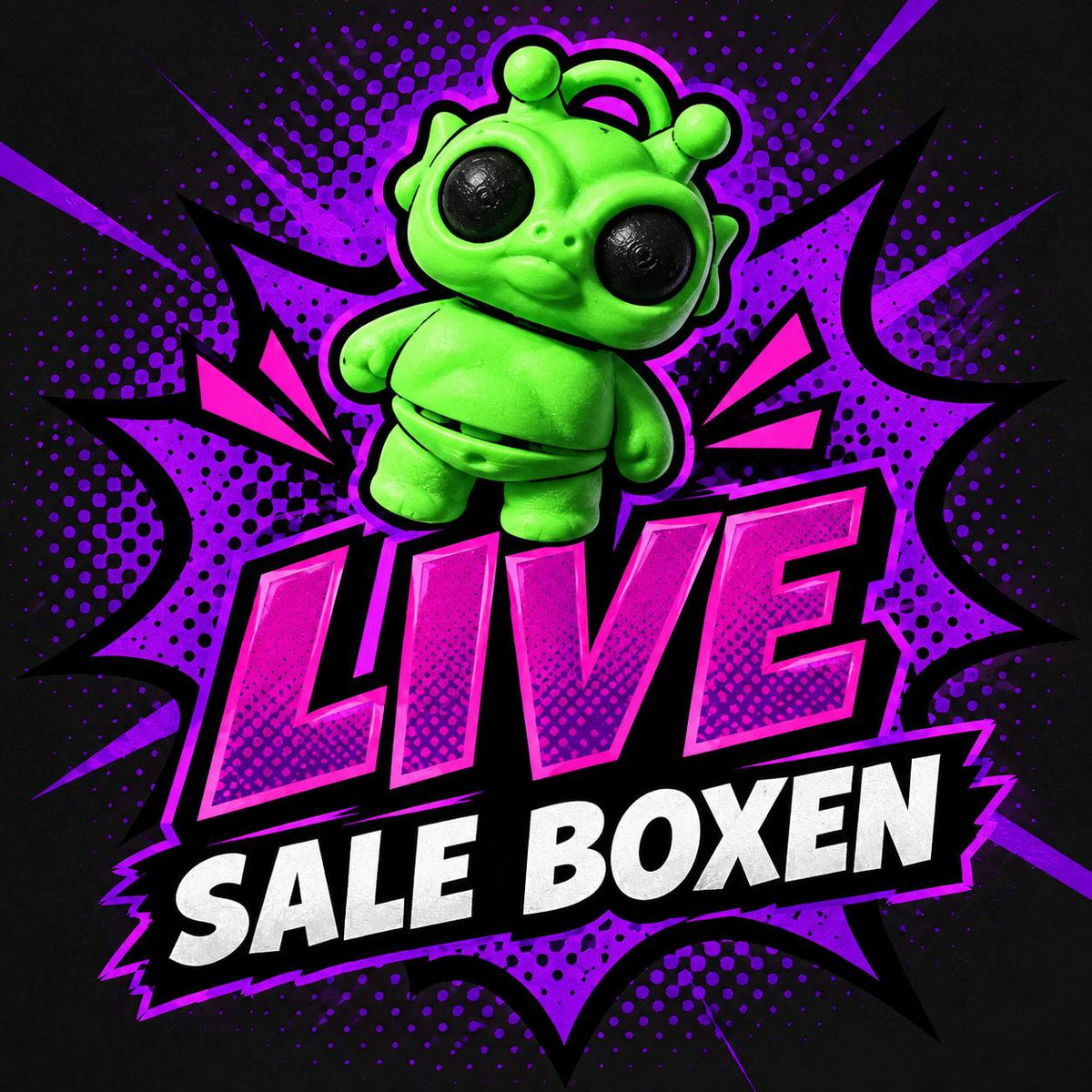 TikTok live sale boxen